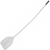 Akcesoria gastronomiczne - Łopata do pizzy Arena kwadratowa perforowana z wygiętym uchwytem 325 x 1800 mm - miniaturka - grafika 1