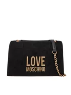 Torebki damskie - LOVE MOSCHINO Torebka JC4122PP0NKB100A Czarny - miniaturka - grafika 1