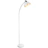 Lampy stojące - Globo Lighting Oświetlenie ANITA Lampa Stojąca Biały, 1-punktowy 24703SW - miniaturka - grafika 1