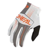 Rękawice motocyklowe - Rękawice Cross O'Neal Matrix Szary/PomarańczowyM - miniaturka - grafika 1