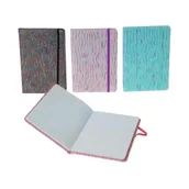 Notesy i bloczki - Adar Notes z gumką MIX - miniaturka - grafika 1