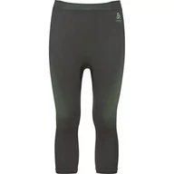 Legginsy - Odlo Męskie legginsy 3/4 Bl Bottom 3/4 Performance Warm Eco - miniaturka - grafika 1