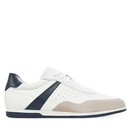 Sneakersy męskie - Sneakersy Geox U Renan U554GC 08522 C1260 Biały - miniaturka - grafika 1