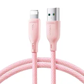 Kable USB - Joyroom kabel Multi-Color Series SA34-AL3 USB-A / Lightning 3A 1m - miniaturka - grafika 1