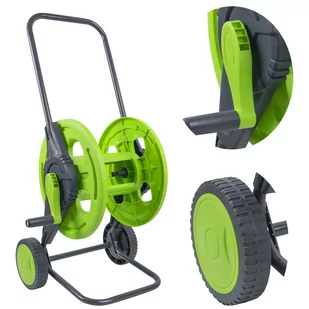 Wózek na wąż ogrodowy Solid max 60M Garden stalowy - Węże ogrodowe i zraszacze - miniaturka - grafika 1