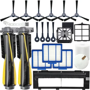 Części zamienne do Shark IQ RV1001AE Shark AV911S EZ, AV1010AE RV1000 RV1001 AV970 AV993 AV1002AE UR1000SR UR1005AE Odkurzacze, filtr szczotki bocznej/szczotka do czyszczenia filtra głównego - Akcesoria do odkurzaczy - miniaturka - grafika 1
