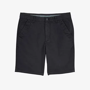 Oxbow Szorty Chino Gładkie Stretch P1ONAGH Grafitowe - Spodenki damskie - miniaturka - grafika 1