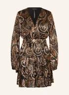 Sukienki - Guess Sukienka Clarisse braun - miniaturka - grafika 1