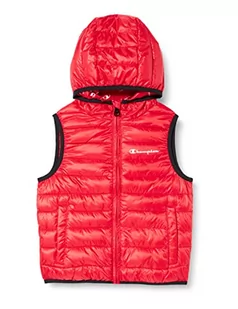 Champion Dziecięca kamizelka z kapturem unisex Legacy Outdoor lekka mała kamizelka z kapturem, Intensywna czerwień, 11-12 lat - Kurtki i płaszcze dla chłopców - miniaturka - grafika 1
