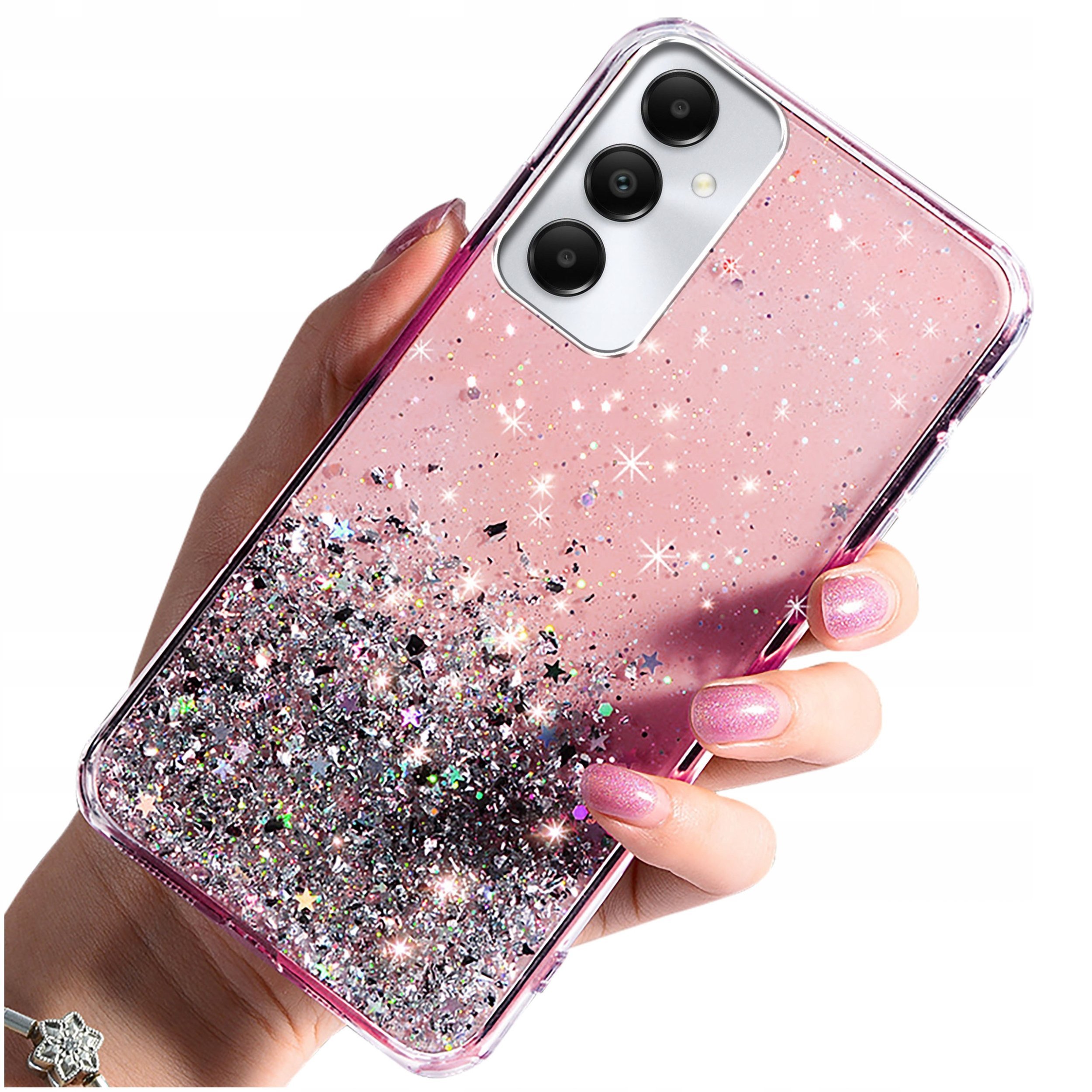 Etui do Samsung Galaxy M55 5G CASE BROKAT + SZKŁO OCHRONNE 9H