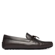 Mokasyny męskie - Mokasyny BOSS Noel 50557676 Brązowy - miniaturka - grafika 1