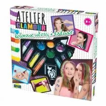 Dromader Atelier Glamour Kolorowe włosy i tatuaże 00868 - Zabawki kreatywne - miniaturka - grafika 1