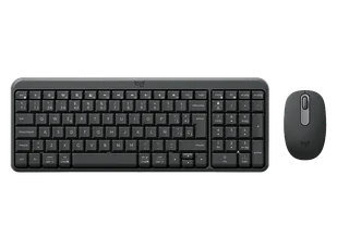 Zestaw klawiatura + LOGITECH MK250 grafitowy - Zestawy myszka + klawiatura - miniaturka - grafika 1