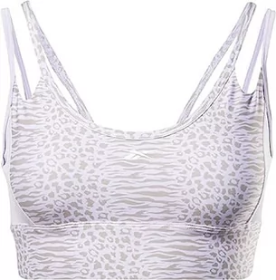 Reebok Damski biustonosz sportowy, fioletowy Oasis, XL - Biustonosze - miniaturka - grafika 1