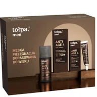 Zestawy kosmetyków męskich - Tołpa zestaw Men Anti Age: Krem do twarzy 50+ 50ml + Krem pod oczy 15ml - miniaturka - grafika 1