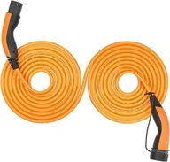 Ładowarki do samochodów elektrycznych - Samozwijający się kabel do ładowania Typu 2, do 22 kW, 7 m, pomarańczowy - miniaturka - grafika 1