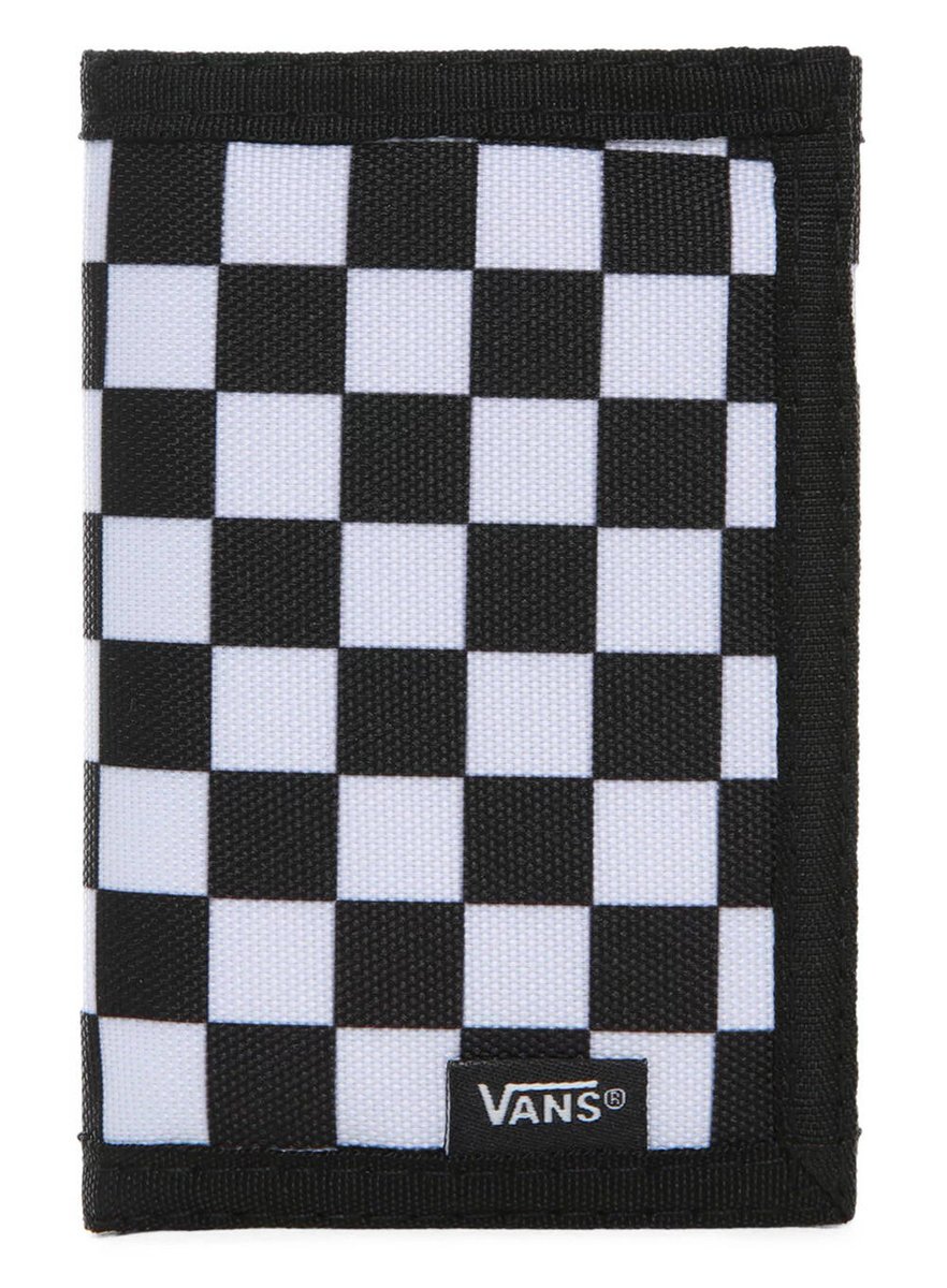 Portfel podróżny codzienny Vans Slipped - black / white