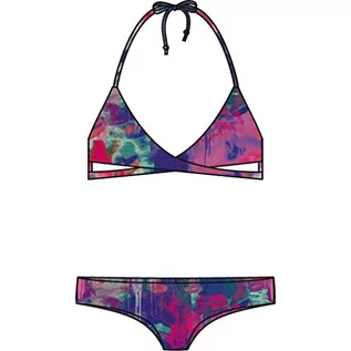 Stroje kąpielowe - O'Neill damskie Print Cross Over bikini bikini, różowy, 42 7A8308 - grafika 1