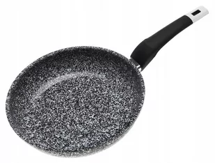 PATELNIA Ceramiczna MARMUROWA 26cm INDUKCJA GAZ 9155 - Patelnie - miniaturka - grafika 1