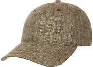 Czapki i chusty sportowe męskie - Czapka Herringbone Silk by Stetson, brązowo-beżowy, One Size - miniaturka - grafika 1