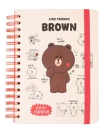 Kalendarze - Line Friends Perfect Proportion - notes A5, zeszyt - miniaturka - grafika 1