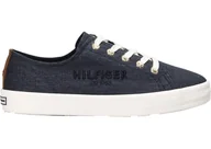 Półbuty damskie - Tommy Hilfiger Półbuty FW0FW05123 38 Tommy Basic Sneaker - miniaturka - grafika 1