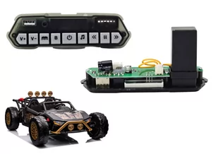 Panel Muzyczny 24V - JS3168 - Tory, garaże, parkingi - miniaturka - grafika 1