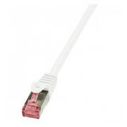 Kable - Logilink Patchcord Cat.6 S/FTP PIMF PrimeLine7.5 m, biały CQ2081S - miniaturka - grafika 1
