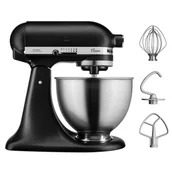 Roboty kuchenne - KitchenAid 5K45SSEBM Classic Czarny - miniaturka - grafika 1