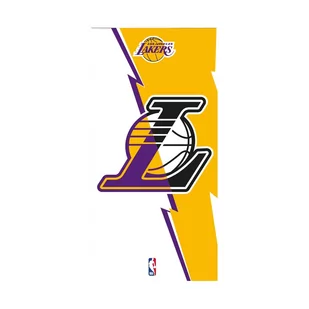 Ręcznik kąpielowy frotte NBA Los Angeles Lakers, 70 x 140 cm - Okrycia kąpielowe dla dzieci - miniaturka - grafika 1