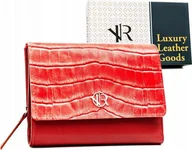 Portfele - Rovicky Skórzana damska portmonetka elegancka od Rovicky NoSize - miniaturka - grafika 1