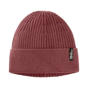 Czapka zimowa Jack Wolfskin COSY BEANIE red coral - ONE SIZE - Czapki męskie - miniaturka - grafika 1
