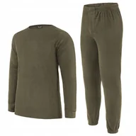 Pozostała odzież narciarska - Mil-Tec Bielizna Polarowa Dwuczęściowa Olive - Olive - L - miniaturka - grafika 1