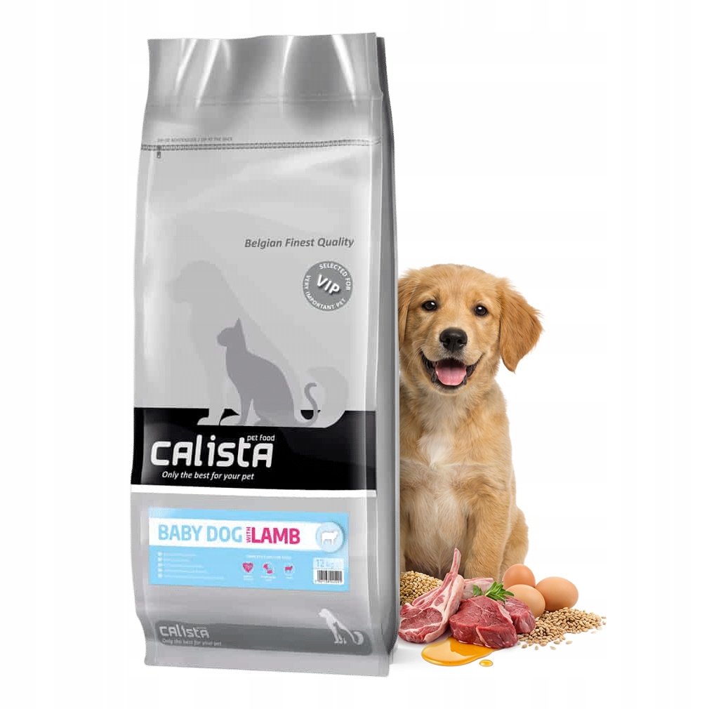 CALISTA - Jagnięcina szczeniak - sucha karma dla psa - 12kg