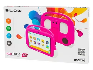 BLOW TABLET KIDSTAB8 4G 4/64GB RÓŻOWE ETUI - Tablety - miniaturka - grafika 4