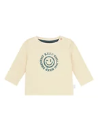 Kaftaniki dla niemowląt - Noppies Koszulka w kolorze beżowym - miniaturka - grafika 1