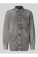 Koszule męskie - Koszula casualowa z imitacji denimu - G-Star Raw - miniaturka - grafika 1