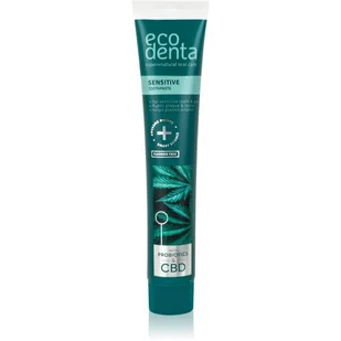 Ecodenta Sensitive CBD bioaktywna pasta do zębów z CBD 75 ml - Pasty do zębów - miniaturka - grafika 1