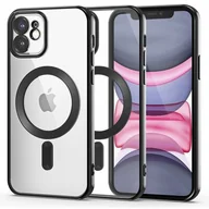 Etui i futerały do telefonów - Etui ochronne Ring MagShine Case do MagSafe do iPhone 11 Black - miniaturka - grafika 1