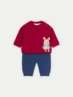 Komplety dla niemowląt - Mayoral Dres 2635 Kolorowy Regular Fit - miniaturka - grafika 1