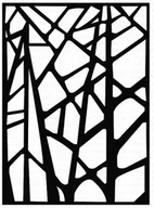 Dekoracje domu - Dekoracja Ścienna Panel 3D Ażur Geometryczny R115 - miniaturka - grafika 1