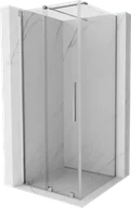 Kabiny prysznicowe - Mexen Velar kabina prysznicowa rozsuwana 110x110 cm, transparent, chrom - 871-110-110-01-01 - miniaturka - grafika 1
