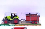 Samochody i pojazdy dla dzieci - Blocki Traktor z przyczepą 666-178A 04290 - miniaturka - grafika 1