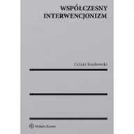Ekonomia - Kosikowski Cezary Współczesny interwencjonizm - miniaturka - grafika 1
