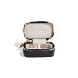 Stackers mała podróżna szkatułka na biżuterię czarna 75390 - Biżuteria - akcesoria - miniaturka - grafika 1