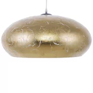 Lampy sufitowe - Beliani Lampa wisząca złota LIMNATIS - miniaturka - grafika 1