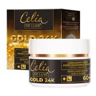 Kremy do twarzy - Celia Gold 24k Luksusowy krem przeciwzmarszczkowy 60+ 50ml - miniaturka - grafika 1
