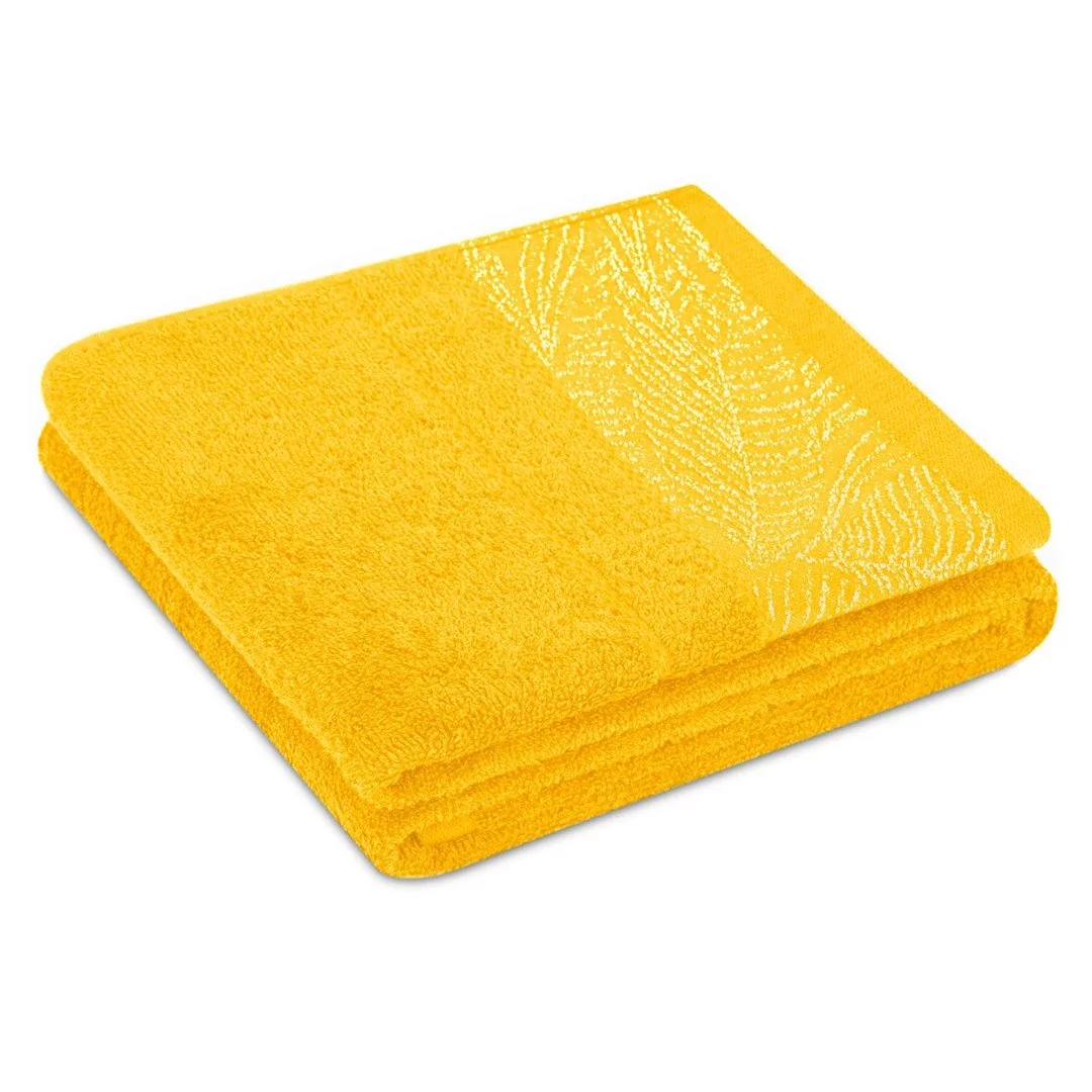AmeliaHome, Ręcznik Bellis żółty 70x130 AmeliaHome