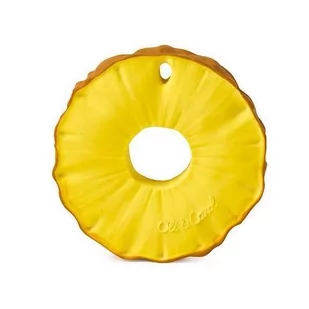 Gryzak-zabawka Ananas - Kosmetyczki, organizery i kuferki - miniaturka - grafika 1