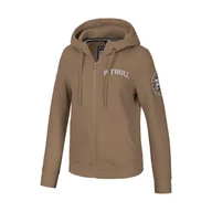 Bluzy sportowe damskie - Bluza damska Pitbull rozpinana z kapturem Tyrian - miniaturka - grafika 1